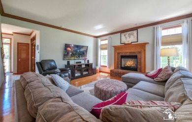 Welcome to this beautiful 4 bedroom, 4 bathroom gem nestled in on Carrington Golf Club in Michigan - for sale on GolfHomes.com, golf home, golf lot