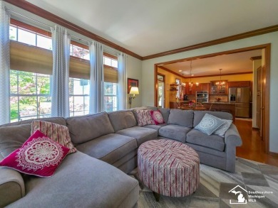 Welcome to this beautiful 4 bedroom, 4 bathroom gem nestled in on Carrington Golf Club in Michigan - for sale on GolfHomes.com, golf home, golf lot