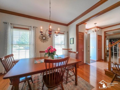 Welcome to this beautiful 4 bedroom, 4 bathroom gem nestled in on Carrington Golf Club in Michigan - for sale on GolfHomes.com, golf home, golf lot