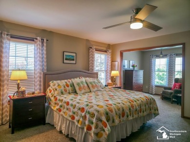 Welcome to this beautiful 4 bedroom, 4 bathroom gem nestled in on Carrington Golf Club in Michigan - for sale on GolfHomes.com, golf home, golf lot