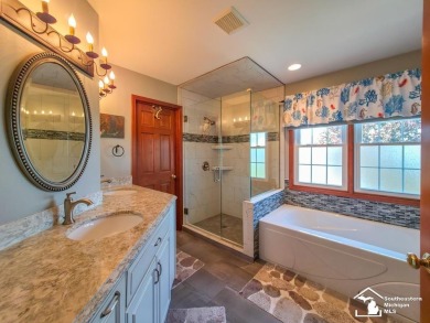 Welcome to this beautiful 4 bedroom, 4 bathroom gem nestled in on Carrington Golf Club in Michigan - for sale on GolfHomes.com, golf home, golf lot