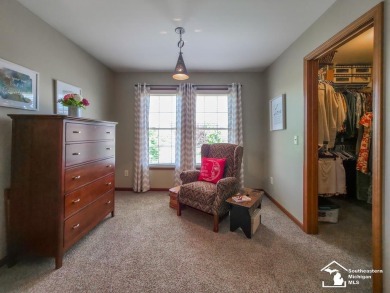 Welcome to this beautiful 4 bedroom, 4 bathroom gem nestled in on Carrington Golf Club in Michigan - for sale on GolfHomes.com, golf home, golf lot
