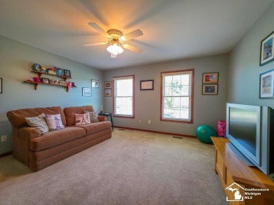 Welcome to this beautiful 4 bedroom, 4 bathroom gem nestled in on Carrington Golf Club in Michigan - for sale on GolfHomes.com, golf home, golf lot