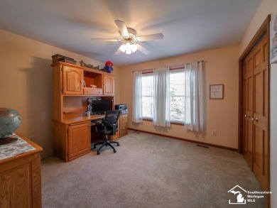 Welcome to this beautiful 4 bedroom, 4 bathroom gem nestled in on Carrington Golf Club in Michigan - for sale on GolfHomes.com, golf home, golf lot