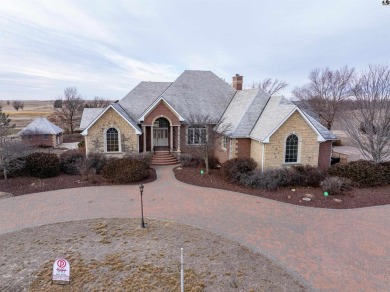 This exquisite custom-built estate sits on 9 acres and also has on The Links at Pretty Prairie in Kansas - for sale on GolfHomes.com, golf home, golf lot