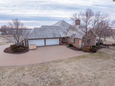 This exquisite custom-built estate sits on 9 acres and also has on The Links at Pretty Prairie in Kansas - for sale on GolfHomes.com, golf home, golf lot