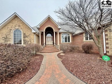 This exquisite custom-built estate sits on 9 acres and also has on The Links at Pretty Prairie in Kansas - for sale on GolfHomes.com, golf home, golf lot