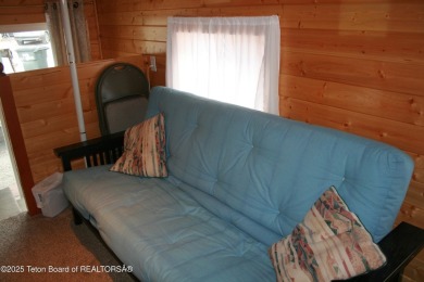 Spacious 1998 nomad park model, 584 square feet. Large living on Star Valley RV Golf Course in Wyoming - for sale on GolfHomes.com, golf home, golf lot