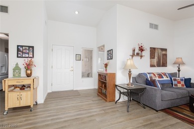 Welcome home to this cozy 2-bedroom, 2-bath townhome nestled in on Highland Falls Golf Club in Nevada - for sale on GolfHomes.com, golf home, golf lot