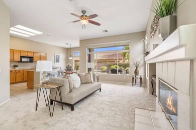 Sun City Palm Desert, 55+ community. This rare Casablanca on Mountain Vista Golf Course At Sun City Palm Desert in California - for sale on GolfHomes.com, golf home, golf lot