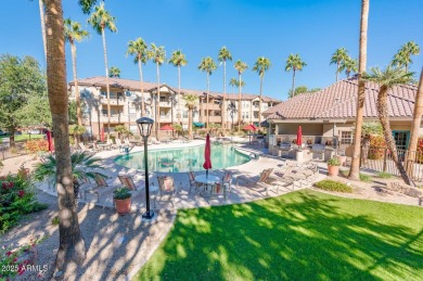 Resort-style living in this delightful 1 bedroom + den, 1 on Sun City Grand Golf Couse and Club in Arizona - for sale on GolfHomes.com, golf home, golf lot