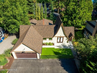 Cozy home with old-world charm coupled with modern conveniences on Hayden Lake Country Club in Idaho - for sale on GolfHomes.com, golf home, golf lot