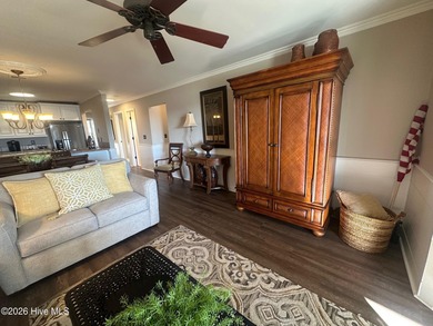 Welcome to coastal living at its finest. This luxurious home on Brick Landing Plantation Yacht and Golf Club in North Carolina - for sale on GolfHomes.com, golf home, golf lot