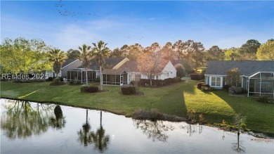 Take in stunning lagoon views from newly screened porch or on Hidden Cypress Golf Club in South Carolina - for sale on GolfHomes.com, golf home, golf lot