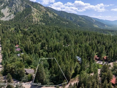 This beautifully treed half acre lot is just a short walking on Star Valley RV Golf Course in Wyoming - for sale on GolfHomes.com, golf home, golf lot