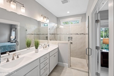 This stunning home in The Towns of St. James Plantation offers on Members Club At St. James Plantation in North Carolina - for sale on GolfHomes.com, golf home, golf lot