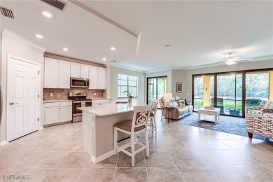 Lowest priced first floor carriage home in Casella with a unique on Pelican Preserve Golf Club in Florida - for sale on GolfHomes.com, golf home, golf lot