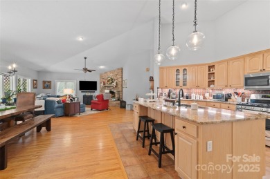 Absolutely stunning one-level home in the sought-after Sanctuary on Waynesville Country Club Inn in North Carolina - for sale on GolfHomes.com, golf home, golf lot
