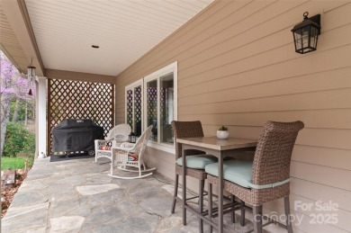 Absolutely stunning one-level home in the sought-after Sanctuary on Waynesville Country Club Inn in North Carolina - for sale on GolfHomes.com, golf home, golf lot