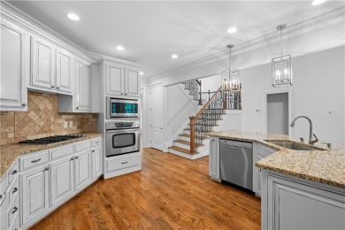 Stunning 3-story custom brick home in Auburn's sought-after on Moores Mill Golf Club in Alabama - for sale on GolfHomes.com, golf home, golf lot