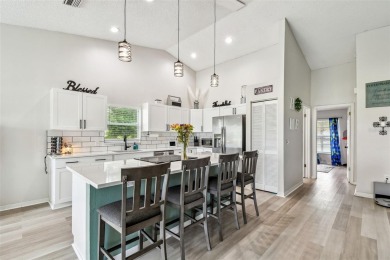 Welcome to your dream home--fully renovated and perfectly on Meadow Oaks Golf and Country Club in Florida - for sale on GolfHomes.com, golf home, golf lot