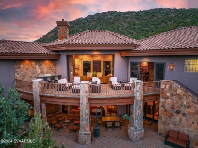 Unparallelled luxury spa-like estate backing to National Forest on Sedona Golf Resort in Arizona - for sale on GolfHomes.com, golf home, golf lot