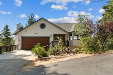 Level entry to a two-car garage mountain home with 3 bedrooms on Lake Arrowhead Country Club in California - for sale on GolfHomes.com, golf home, golf lot