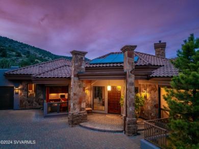 Unparallelled luxury spa-like estate backing to National Forest on Sedona Golf Resort in Arizona - for sale on GolfHomes.com, golf home, golf lot