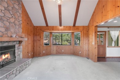 Level entry to a two-car garage mountain home with 3 bedrooms on Lake Arrowhead Country Club in California - for sale on GolfHomes.com, golf home, golf lot