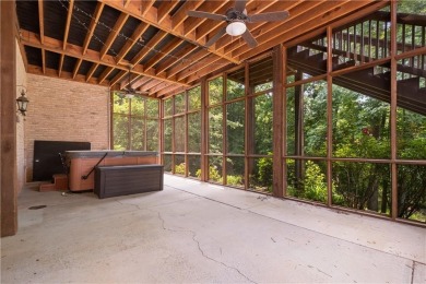 Stunning 3-story custom brick home in Auburn's sought-after on Moores Mill Golf Club in Alabama - for sale on GolfHomes.com, golf home, golf lot