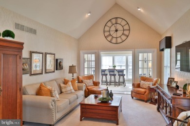 This stunning end unit carriage home, in the sought-after on Blue Bell Country Club in Pennsylvania - for sale on GolfHomes.com, golf home, golf lot