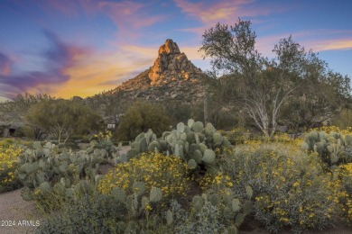 Nestled on the 17th Tee box on the world-renowned Jack Nicklaus on Desert Highlands Golf Club in Arizona - for sale on GolfHomes.com, golf home, golf lot