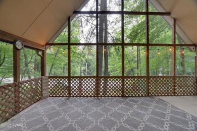 Charming Chalet with OVERSIZED SCREENED-IN PORCH in Amenity-Rich on The Hideout Golf in Pennsylvania - for sale on GolfHomes.com, golf home, golf lot