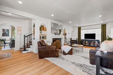 All furnishings are included as well as the jacuzzi and patio on Fairview Golf Course in Idaho - for sale on GolfHomes.com, golf home, golf lot