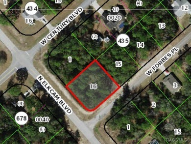 Buildable Lot in Citrus Springs presenting an excellent on Citrus Springs Country Club in Florida - for sale on GolfHomes.com, golf home, golf lot