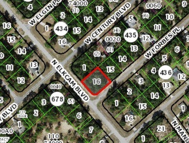 Buildable Lot in Citrus Springs presenting an excellent on Citrus Springs Country Club in Florida - for sale on GolfHomes.com, golf home, golf lot