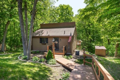 Well maintained 3 Bed, 2 full bath ranch home on a wooded lot on Eagle Ridge Inn and Resort in Illinois - for sale on GolfHomes.com, golf home, golf lot