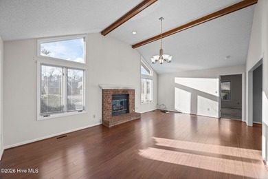 Welcome home to this 3-bedroom, 2-bath residence in the on River Bend Golf and Country Club in North Carolina - for sale on GolfHomes.com, golf home, golf lot