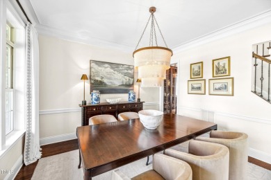 Welcome to this impeccably designed home in the sought-after on Hasentree Club in North Carolina - for sale on GolfHomes.com, golf home, golf lot