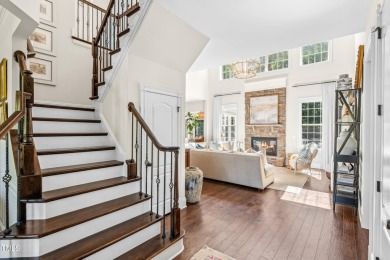 Welcome to this impeccably designed home in the sought-after on Hasentree Club in North Carolina - for sale on GolfHomes.com, golf home, golf lot
