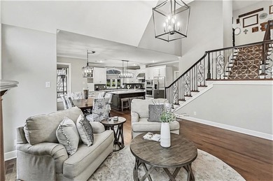 Welcome home to this stunning, highly sought-after Staley Farms on Staley Farms Golf Club in Missouri - for sale on GolfHomes.com, golf home, golf lot