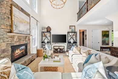 Welcome to this impeccably designed home in the sought-after on Hasentree Club in North Carolina - for sale on GolfHomes.com, golf home, golf lot