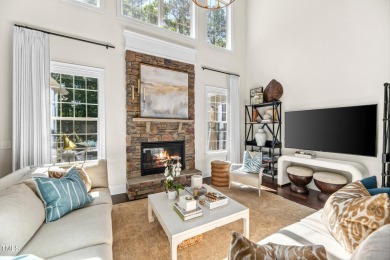 Welcome to this impeccably designed home in the sought-after on Hasentree Club in North Carolina - for sale on GolfHomes.com, golf home, golf lot