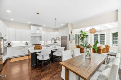 Welcome to this impeccably designed home in the sought-after on Hasentree Club in North Carolina - for sale on GolfHomes.com, golf home, golf lot