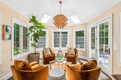 Welcome to this impeccably designed home in the sought-after on Hasentree Club in North Carolina - for sale on GolfHomes.com, golf home, golf lot