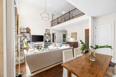 Welcome to this impeccably designed home in the sought-after on Hasentree Club in North Carolina - for sale on GolfHomes.com, golf home, golf lot