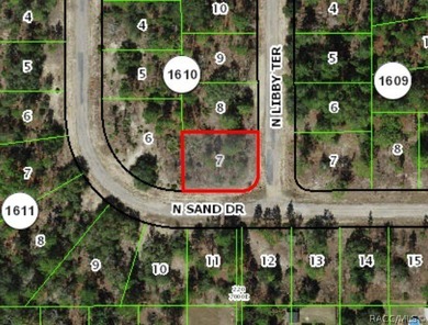 Buildable Lot in Citrus Springs presenting an excellent on Pine Ridge Community Golf and Country Club in Florida - for sale on GolfHomes.com, golf home, golf lot