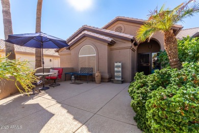 Gorgeous golf course lot home for sale! Be greeted by a low-care on Eagles Nest at Pebble Creek in Arizona - for sale on GolfHomes.com, golf home, golf lot