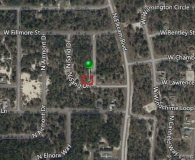 Buildable Lot in Citrus Springs presenting an excellent on Pine Ridge Community Golf and Country Club in Florida - for sale on GolfHomes.com, golf home, golf lot