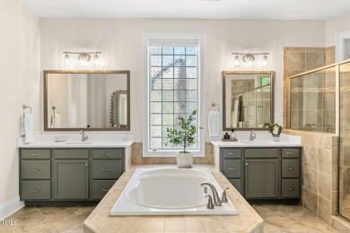 Welcome to this impeccably designed home in the sought-after on Hasentree Club in North Carolina - for sale on GolfHomes.com, golf home, golf lot